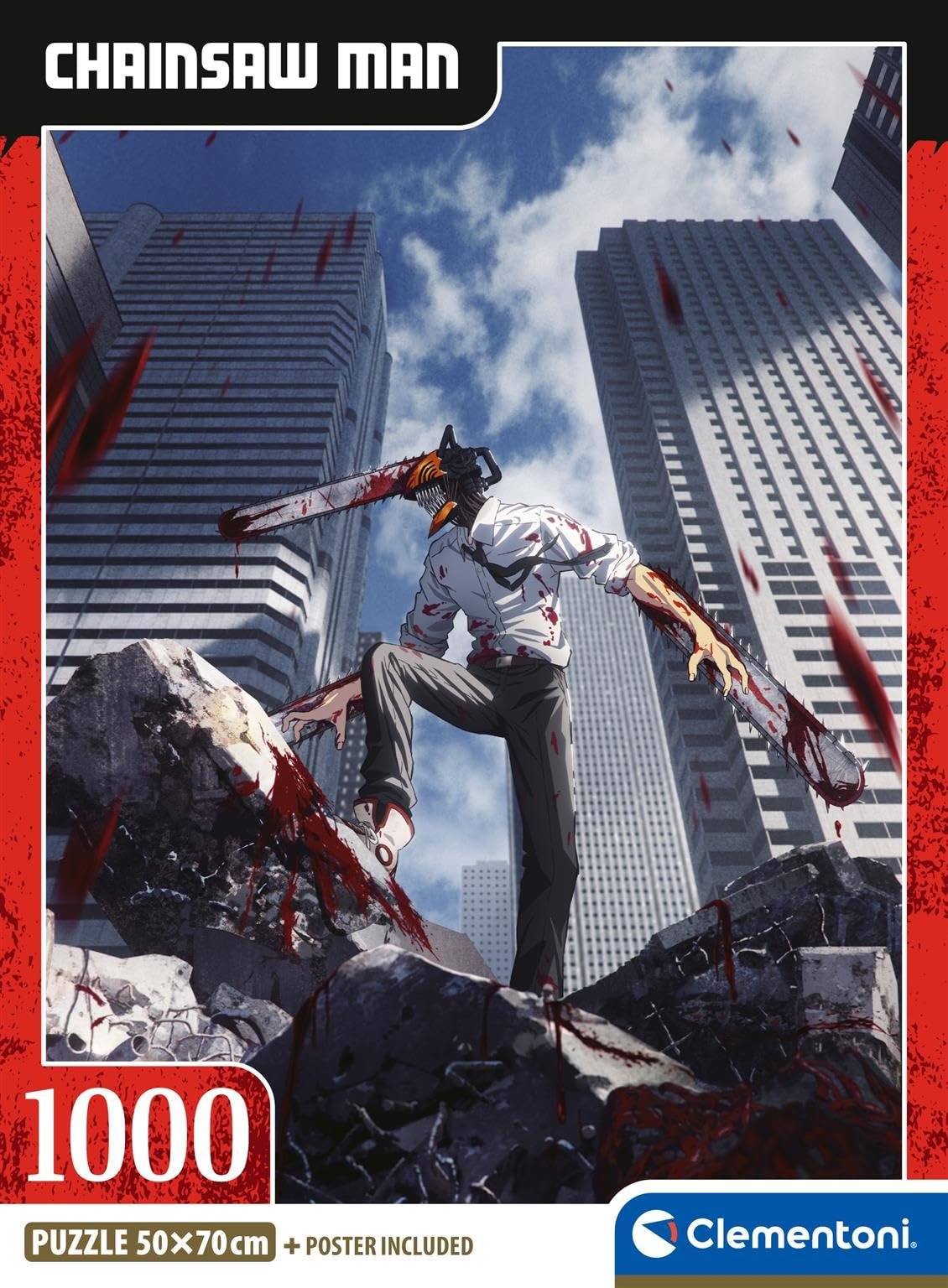 Пазл Clementoni Chainsaw Man 2025 1000 деталей, фото №2