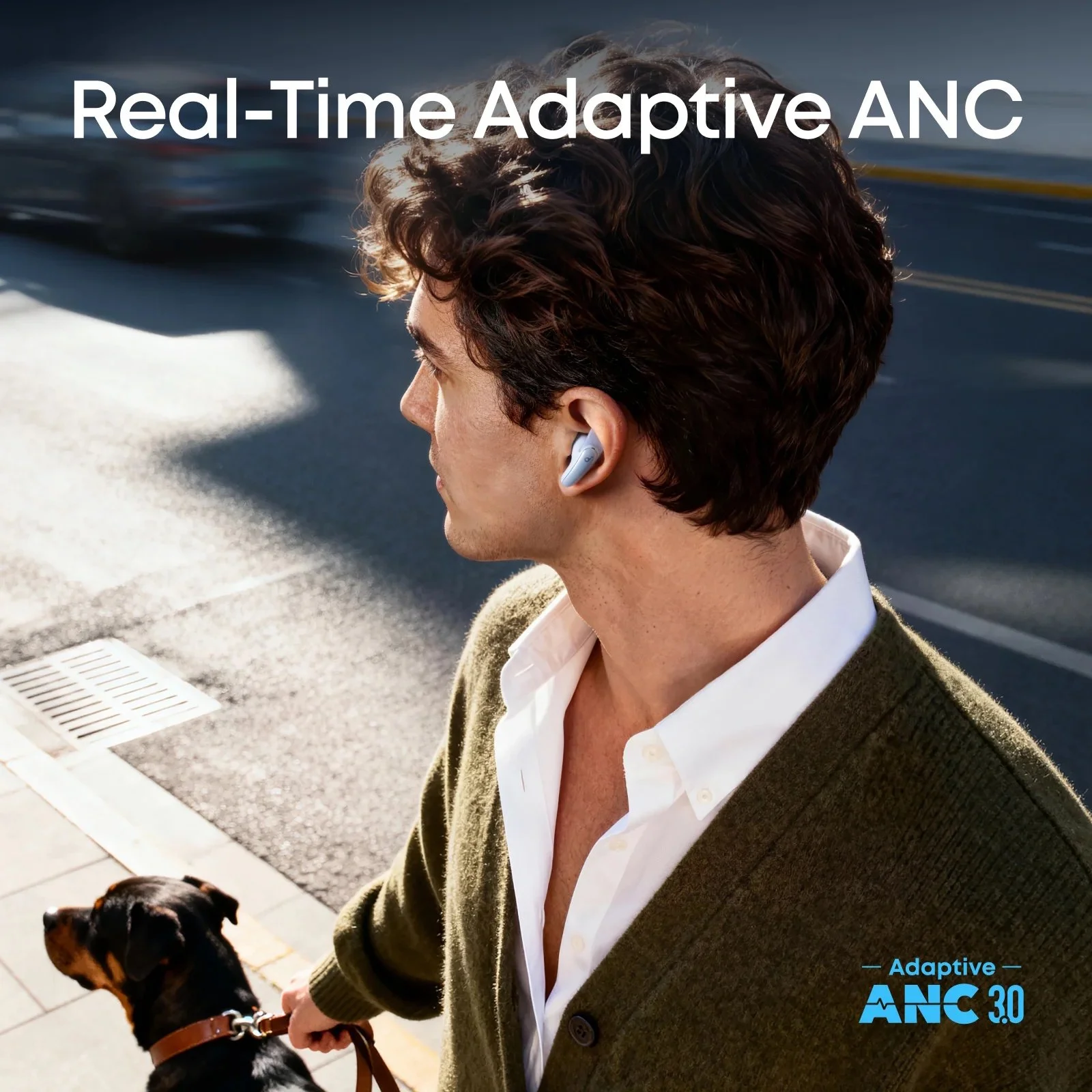 Наушники Anker Soundcore Liberty Buds Blue LDAC Hi-Res ANC AI Translation, фото №4