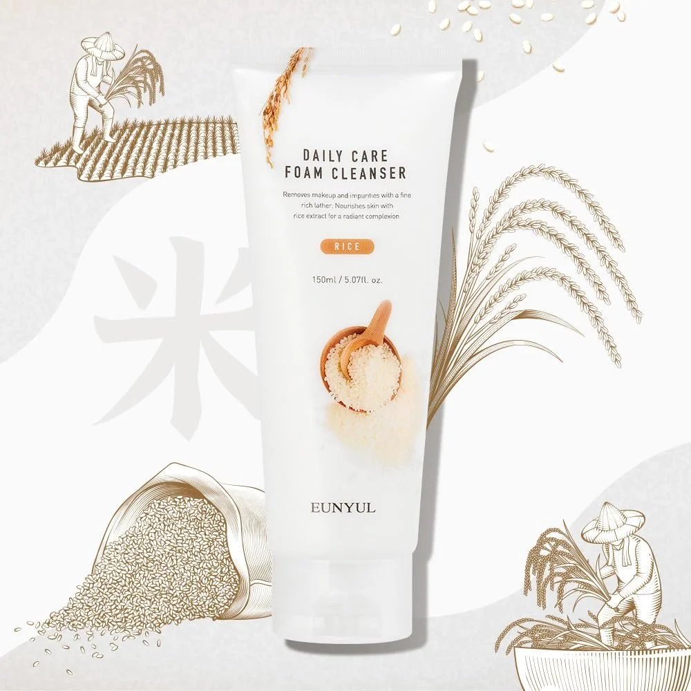 Пенка для умывания EUNYUL Daily Care Рисовая/150 мл, фото №2