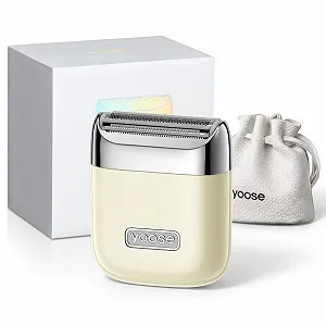 Міні-електробритва жіноча Yoose IPX7 USB C Бежева - Фото 1