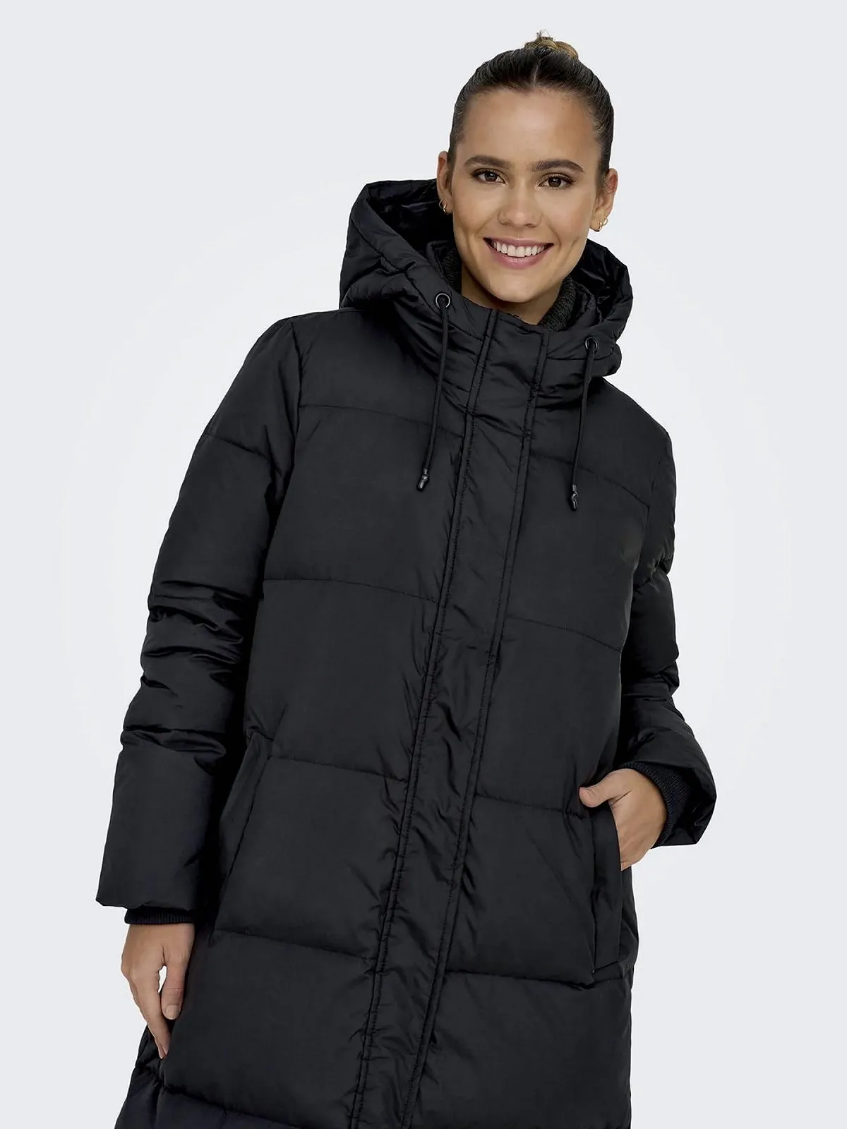 Женское стеганое пальто ONLY Onlalic, фото №6