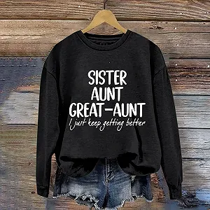 Женский Свитшот Generisch Блестящие Топы Женская Базовая Туника Свободного Кроя Пуловер Подростковый Девичий Свитшот с Буквенным Принтом Женский без Капюшона Круглый Вырез Свитшот на Хэллоуин synthetic.ua - Фото 1