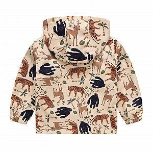 Куртка с капюшоном Mjjsk для мальчиков и девочек synthetic.ua - Фото 1