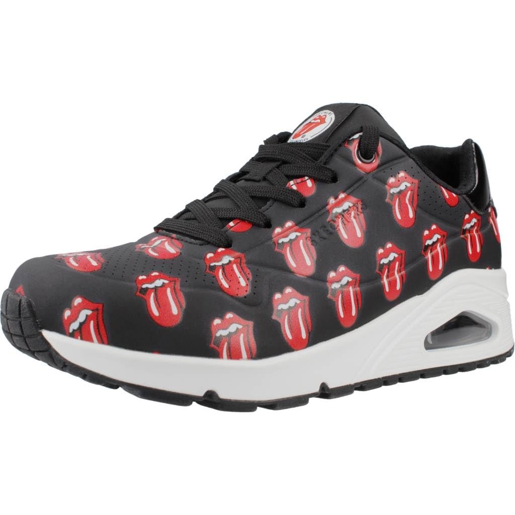 Кроссовки Skechers UNO Rolling Stones Single, Бело-красный, фото №1