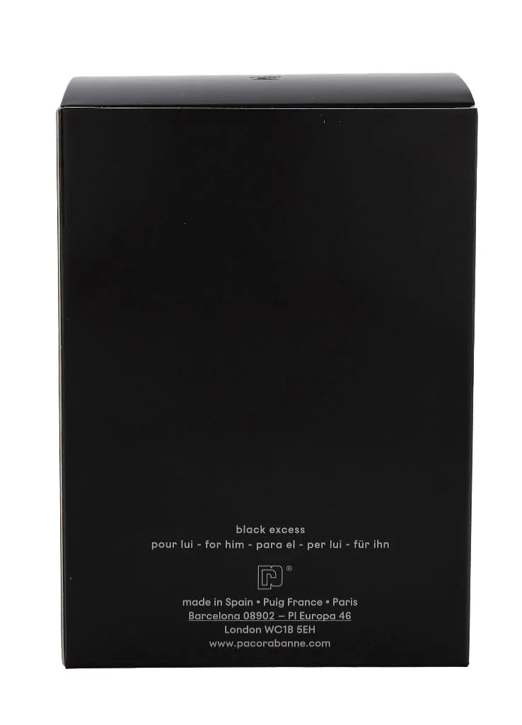 Туалетна вода Paco Rabanne Black XS для чоловіків, 100 мл, фото №4