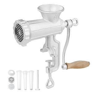 Купити Ручна м'ясорубка VEVOR S#8 Срібляста - Фото 1 Ручна м'ясорубка VEVOR S#8 Срібляста - Фото 1