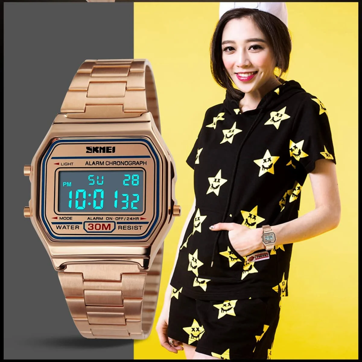 Ретро-цифровые часы, фото №8