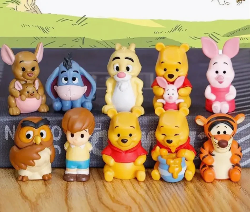 Фігурки Winnie the Pooh, 6 см, 10 шт, фото №2