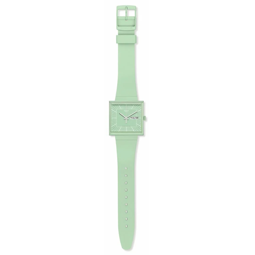 Часы Swatch What If Mint SO34G701, фото №2