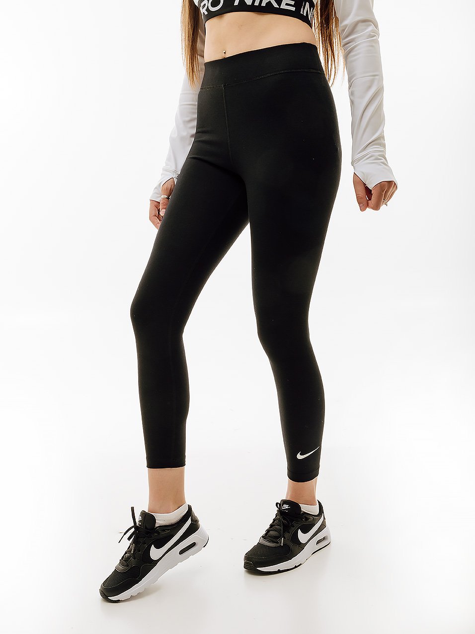 Леггинсы Nike W NK CLSC HR 7/8 TIGHT LBR XS, фото №1
