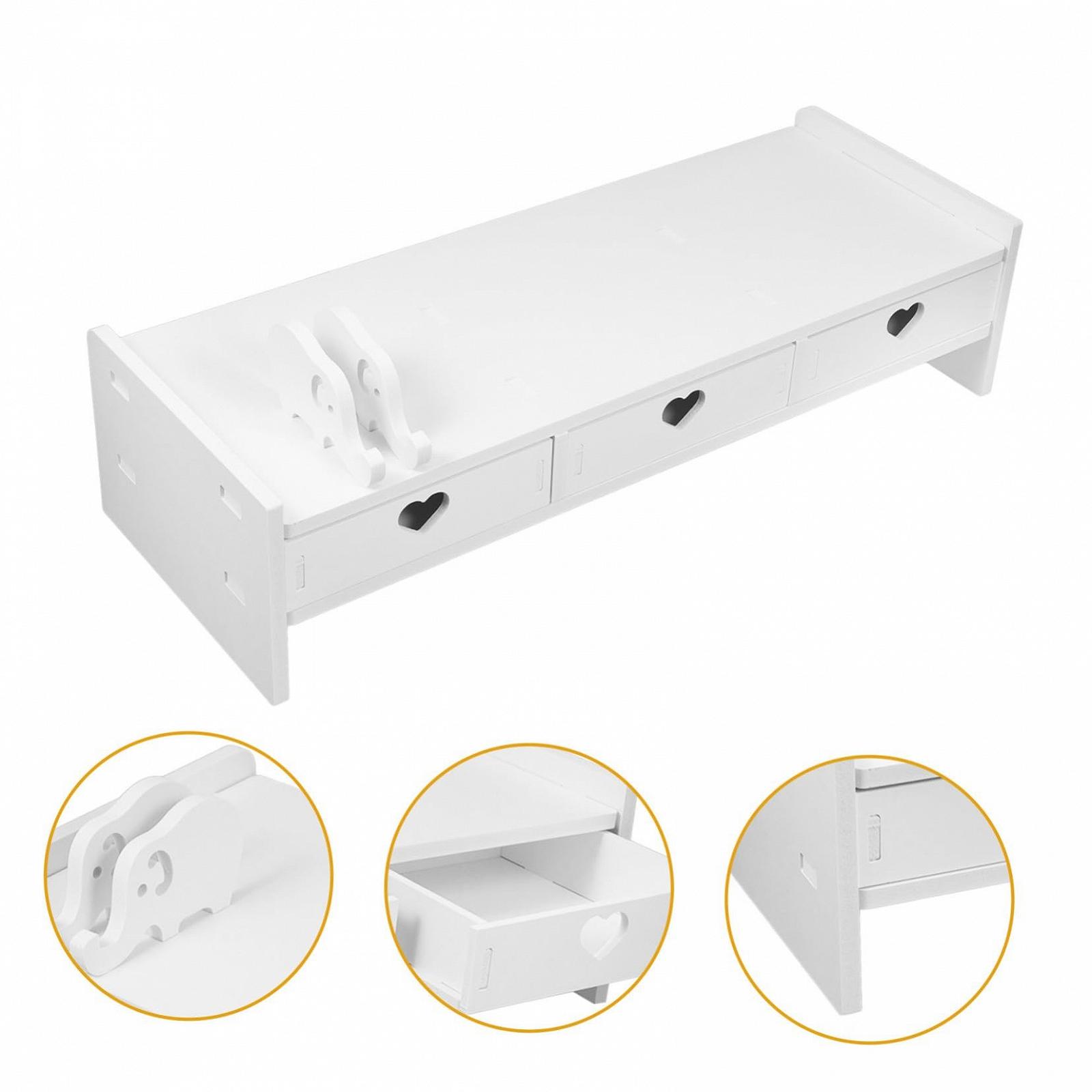 Подставка для Клавиатуры Органайзер для Офисного Стола Подставка для Компьютера PVC Белый, фото №8 Подставка для Клавиатуры Органайзер для Офисного Стола Подставка для Компьютера PVC Белый, фото №8