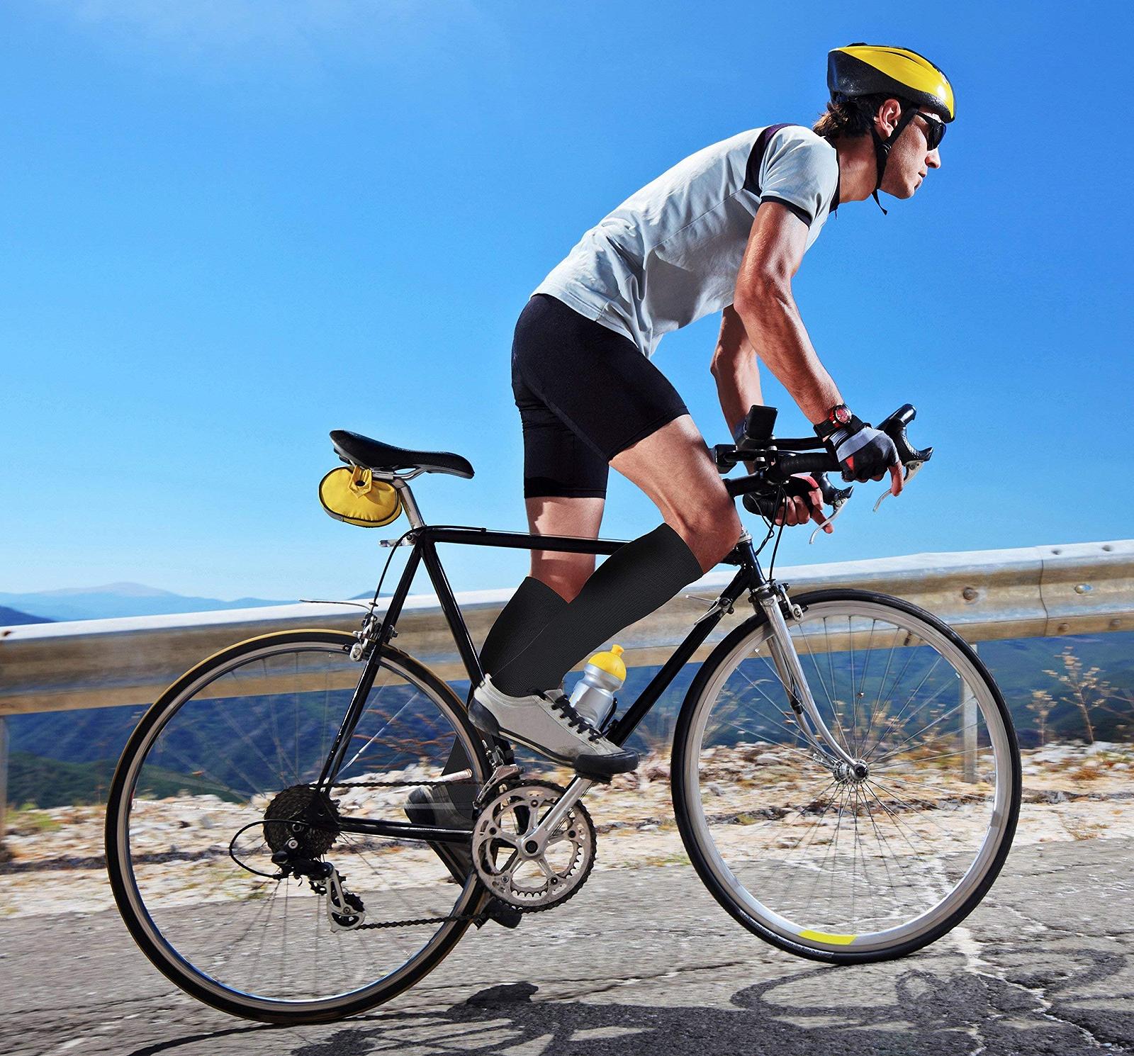 Комплект из 3-х Компрессионных Носков Unisex Компрессионные Носки для Бега Спортивные Компрессионные Носки для Спорта Бега Путешествий Женщин Мужчин, фото №6