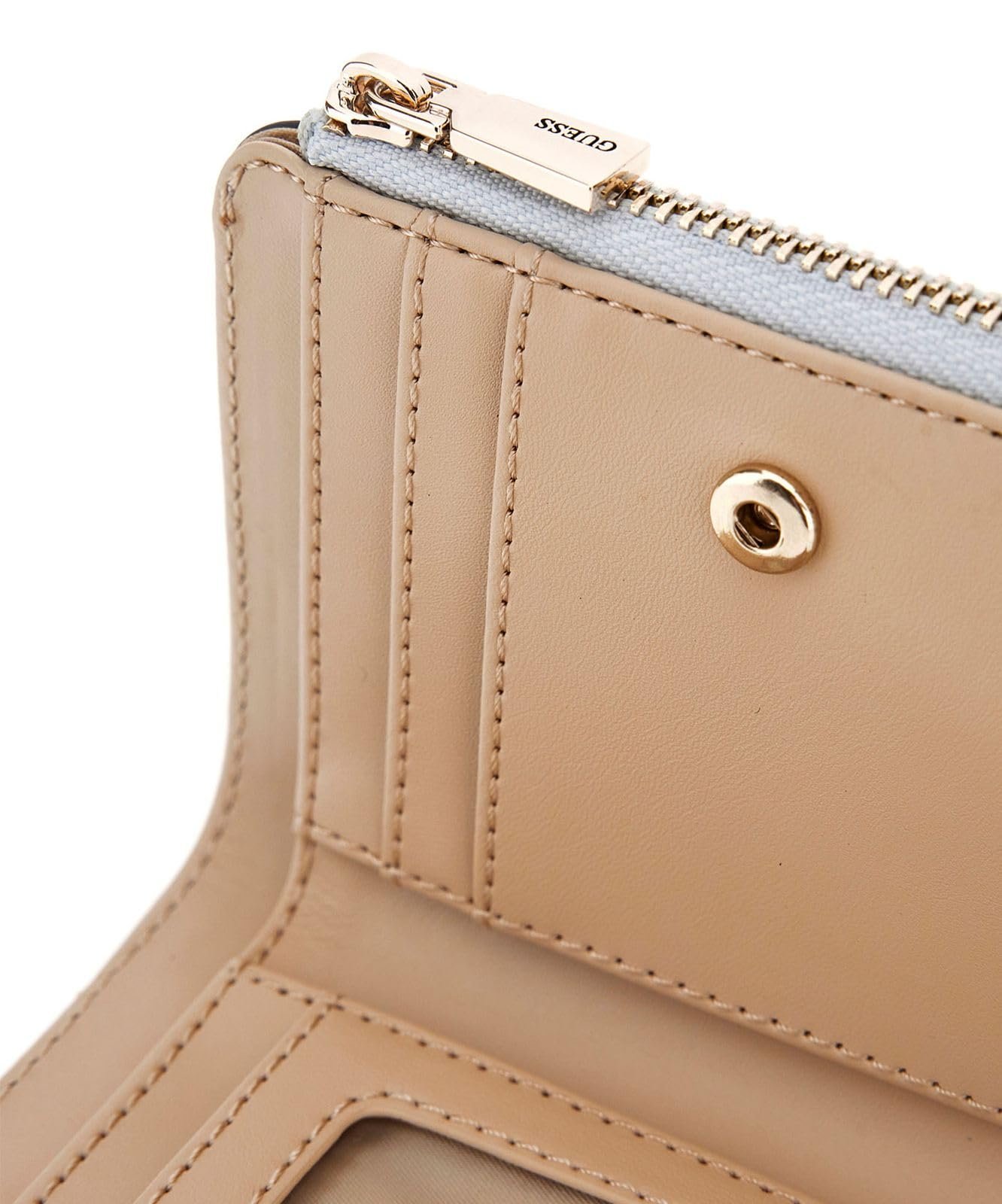 Гаманець GUESS Laurel Zip Around Card Case Powder Blue блакитний, фото №2