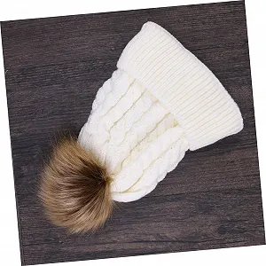 Шапка з помпоном VALICLUD synthetic.ua - Фото 1