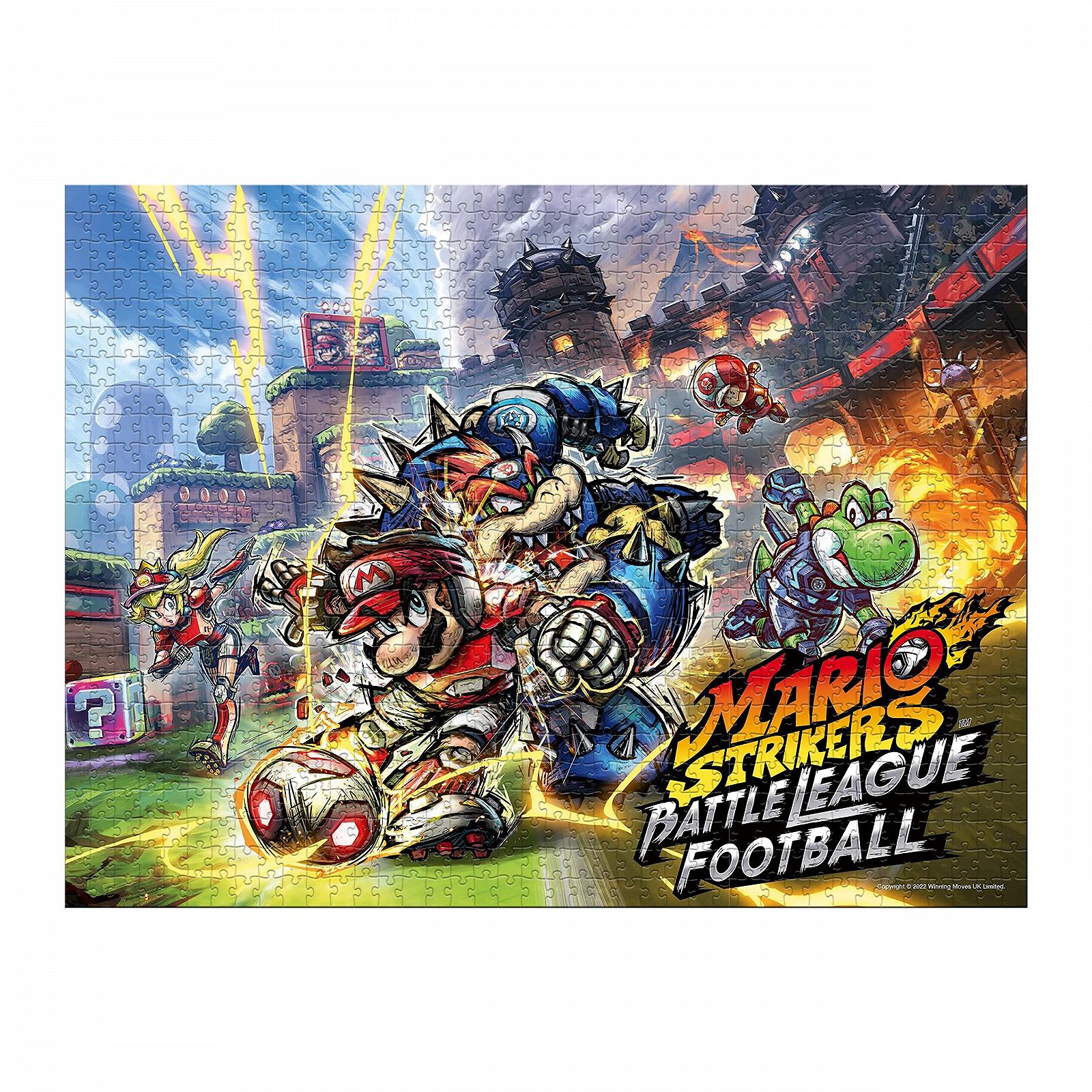 Пазл Winning Moves Super Mario Striker WM03349-ML1-6 1000 елементів кольоровий, фото №4 Пазл Winning Moves Super Mario Striker WM03349-ML1-6 1000 елементів кольоровий, фото №4