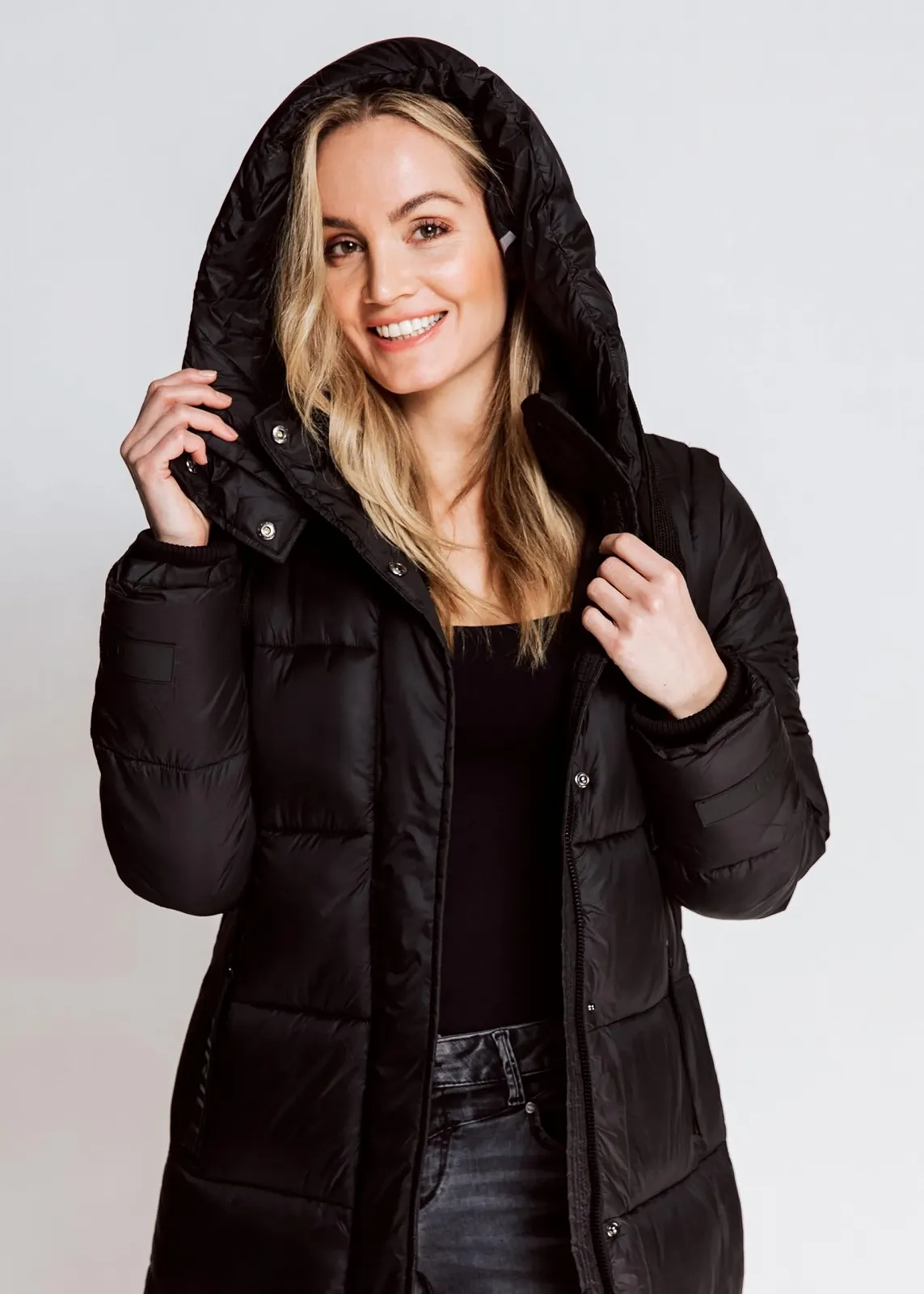 Женское пальто Zhisi Max Многофункциональное Черный, фото №5 Женское пальто Zhisi Max Многофункциональное Черный, фото №5