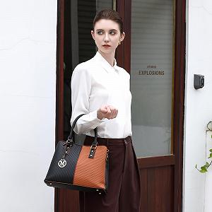 Сумка жіноча Miss Lulu, елегантна, PU шкіра, верхня ручка, вінтажна, м'яка, хобо, з ремінцем synthetic.ua - Фото 1