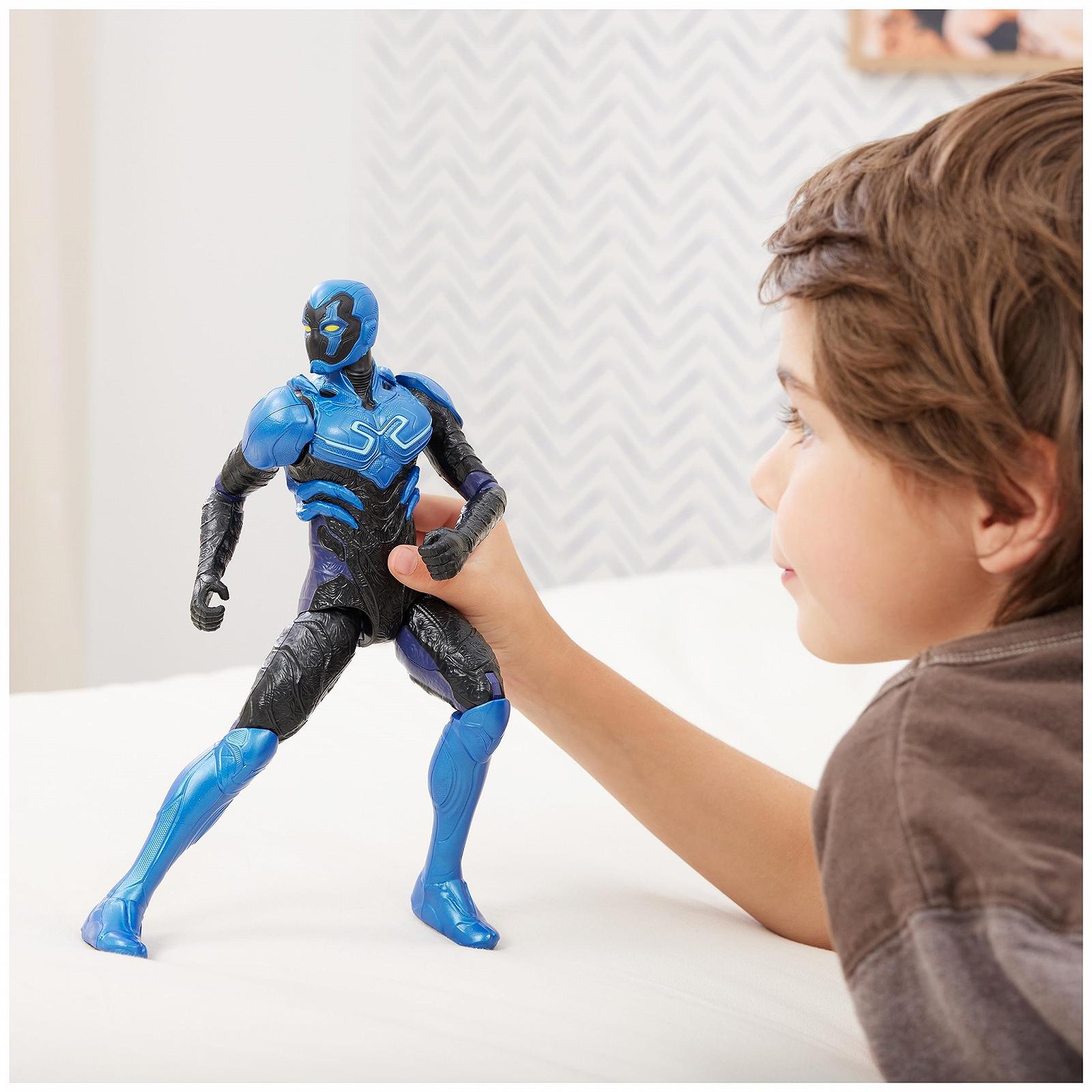 Фігурка DC Comics Blue Beatle 30 см, режим героя, синій, фото №3