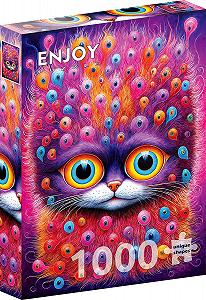 Купити Пазл ENJOY Puzzle Abstract Cat with Many Funny Eyes 1000 елементів Матовий - Фото 1 Пазл ENJOY Puzzle Abstract Cat with Many Funny Eyes 1000 елементів Матовий - Фото 1