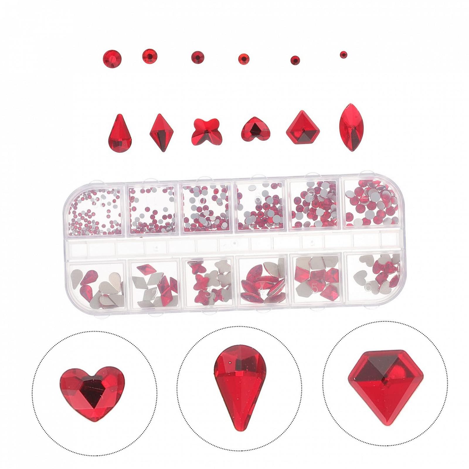 Стрази для нігтів Healvian, набір для творчого дизайну, фото №3