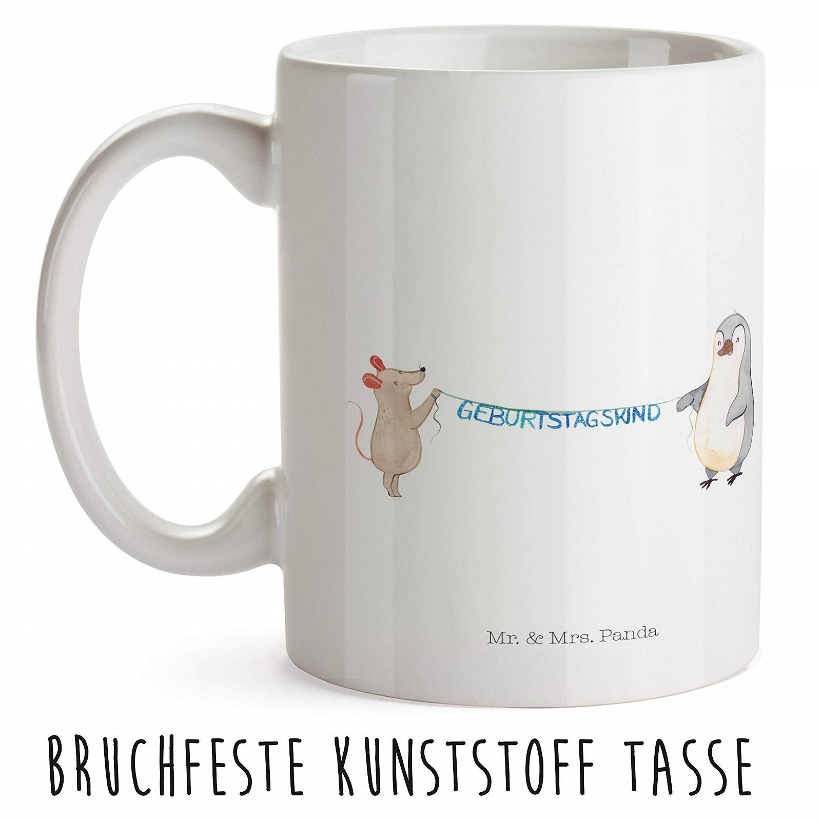 Кружка Mr. & Mrs. Panda Мишка Пінгвін День народження, фото №2