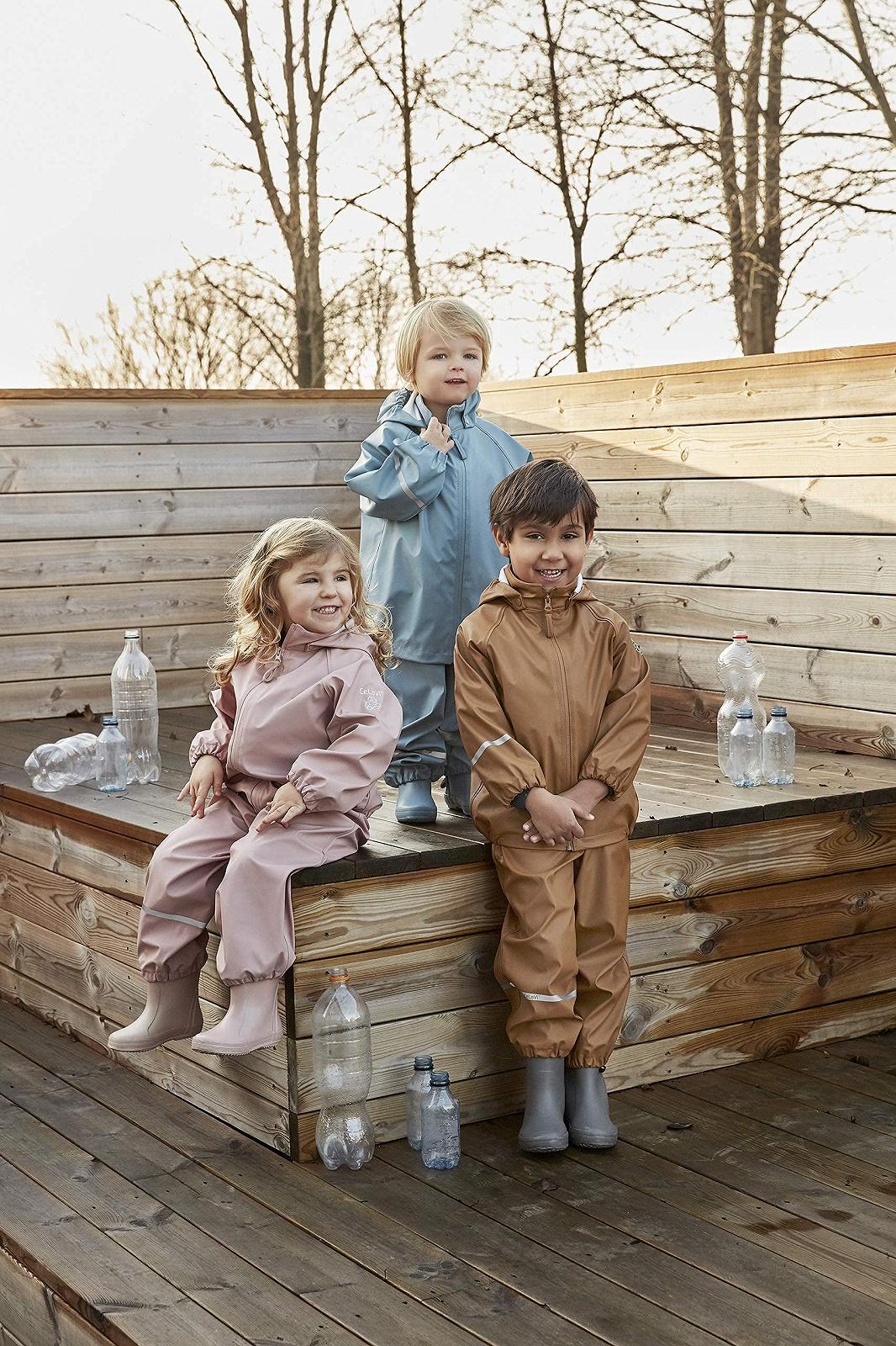 Комплект дощового одягу Celavi Basic Pu для дівчаток, фото №8 Комплект дощового одягу Celavi Basic Pu для дівчаток, фото №8