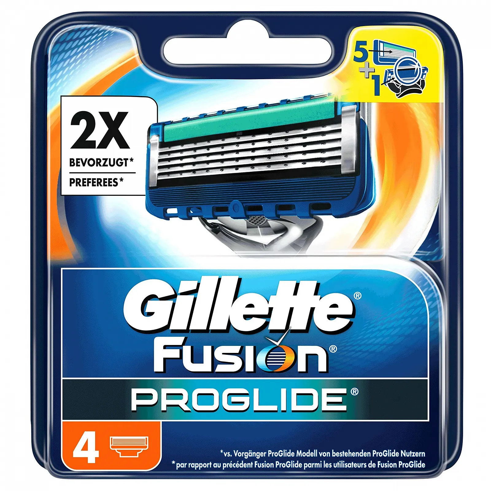 Сменные кассеты для бритья Gillette Fusion ProGlide, фото №1 Сменные кассеты для бритья Gillette Fusion ProGlide, фото №1