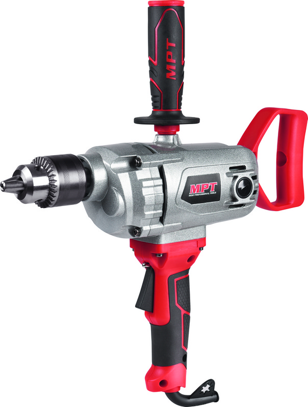 Дриль-міксер MPT PROFI 16 мм 800 Вт 850 об/хв металевий корпус MDM8003, фото №1