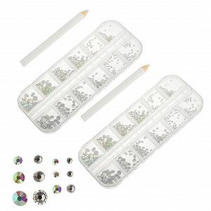 Стразы для ногтей Mit Flatback Камни для украшения ногтей, DIY поделки и аксессуары для макияжа, драгоценные камни для рукоделия для ногтей, одежды и ювелирных изделий - Фото 1