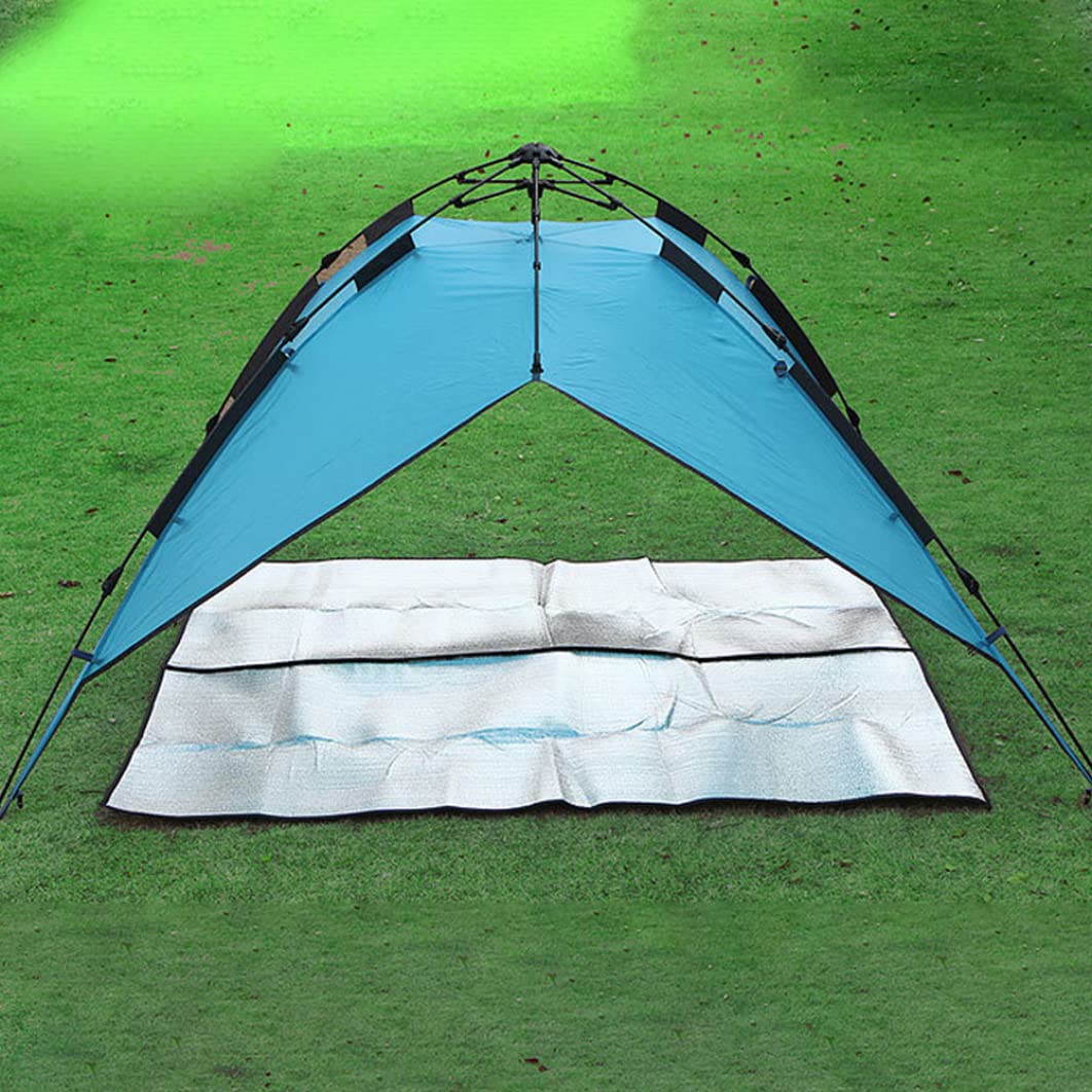 Коврик пенистый Grounding Mat Camping 78.74 x 47.24 дюйма двойной стороны алюминий, фото №5