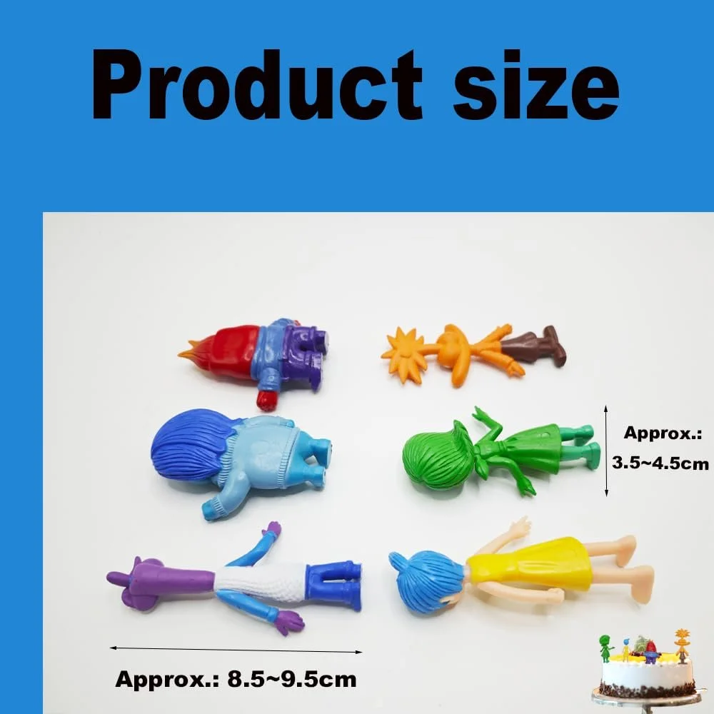 Набор фигурок LEERMEIZI Inside Out 2 6 шт., фото №2