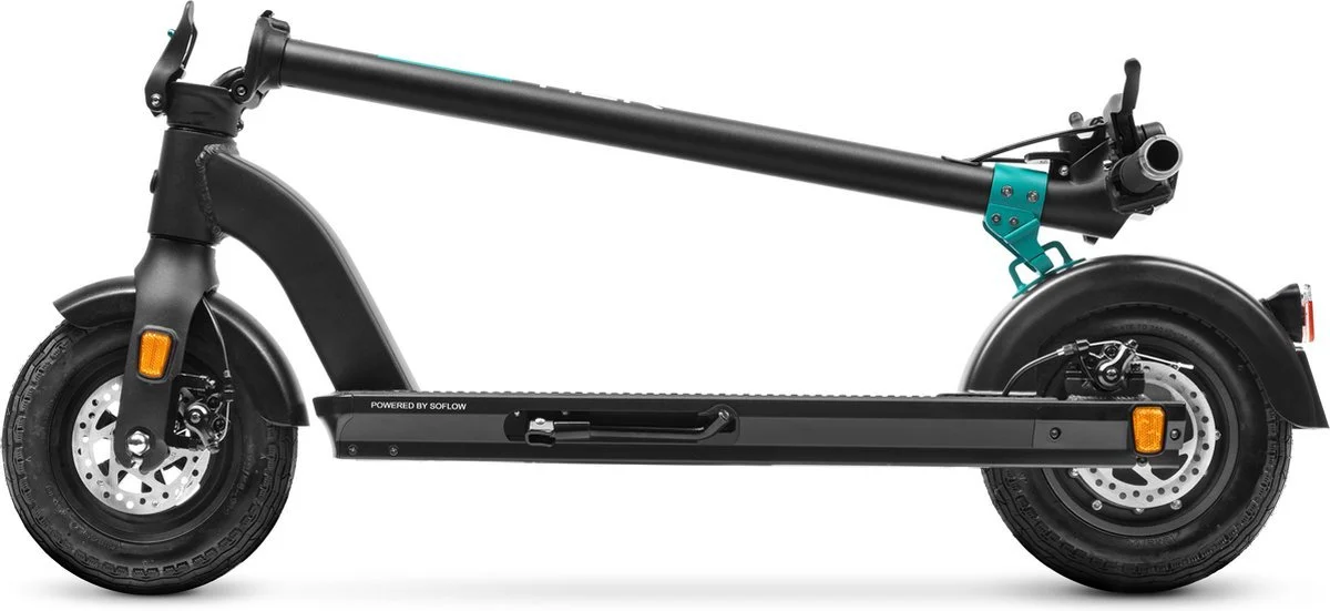 Электросамокат SoFlow SO MyTier / 500 Вт / 10.5 Ач / 10" колеса / 150 кг / Черный, фото №3 Электросамокат SoFlow SO MyTier / 500 Вт / 10.5 Ач / 10" колеса / 150 кг / Черный, фото №3
