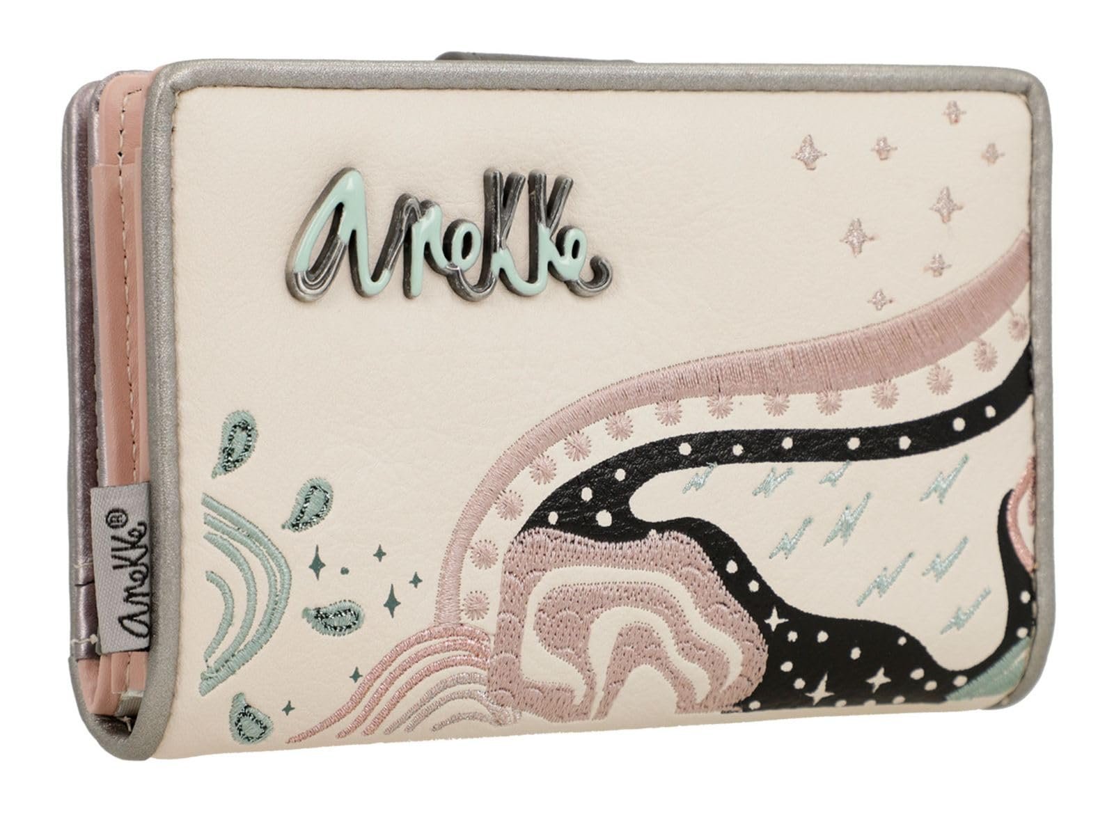 Кошелек Anekke Peace & Love Psicodelic M Многоцветный, бежевый, Классический, фото №5
