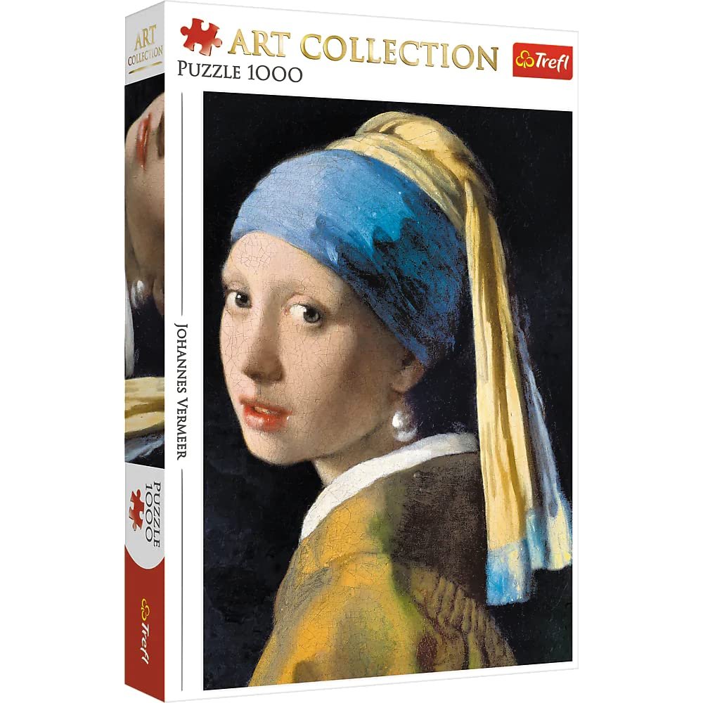 Пазл Trefl Art Collection Jan Vermeer A Girl with Pearl 1000 элементов, фото №1