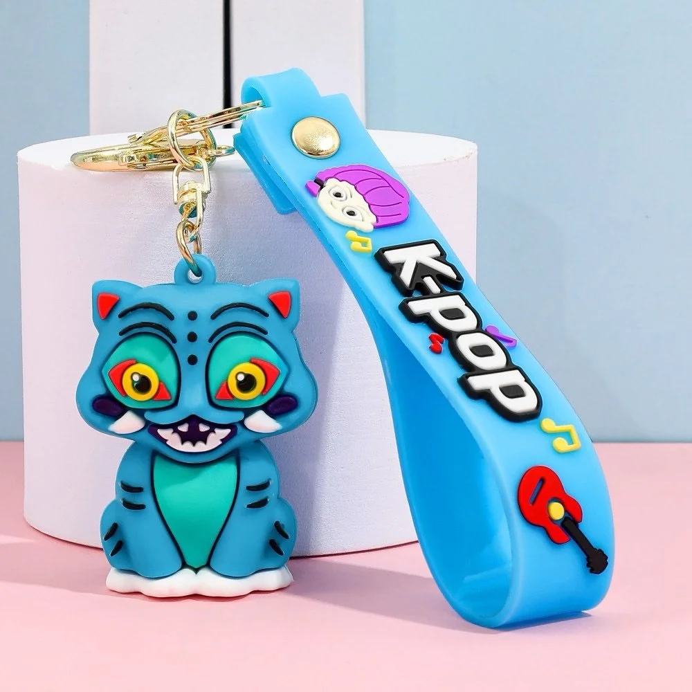 Брелок кейпоп охотницы на демонов Дерпи Derpy K-Pop Demon Hunters Huntr/x детский на рюкзак, ключи игрушка 5 см, фото №2