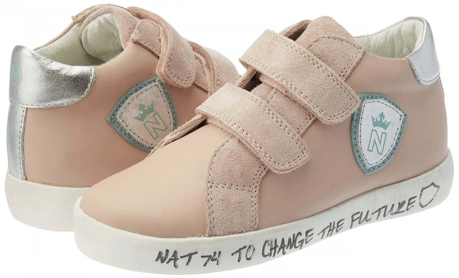 Гимнастические кроссовки Naturino Korey 2 High Vl для девочек, фото №7