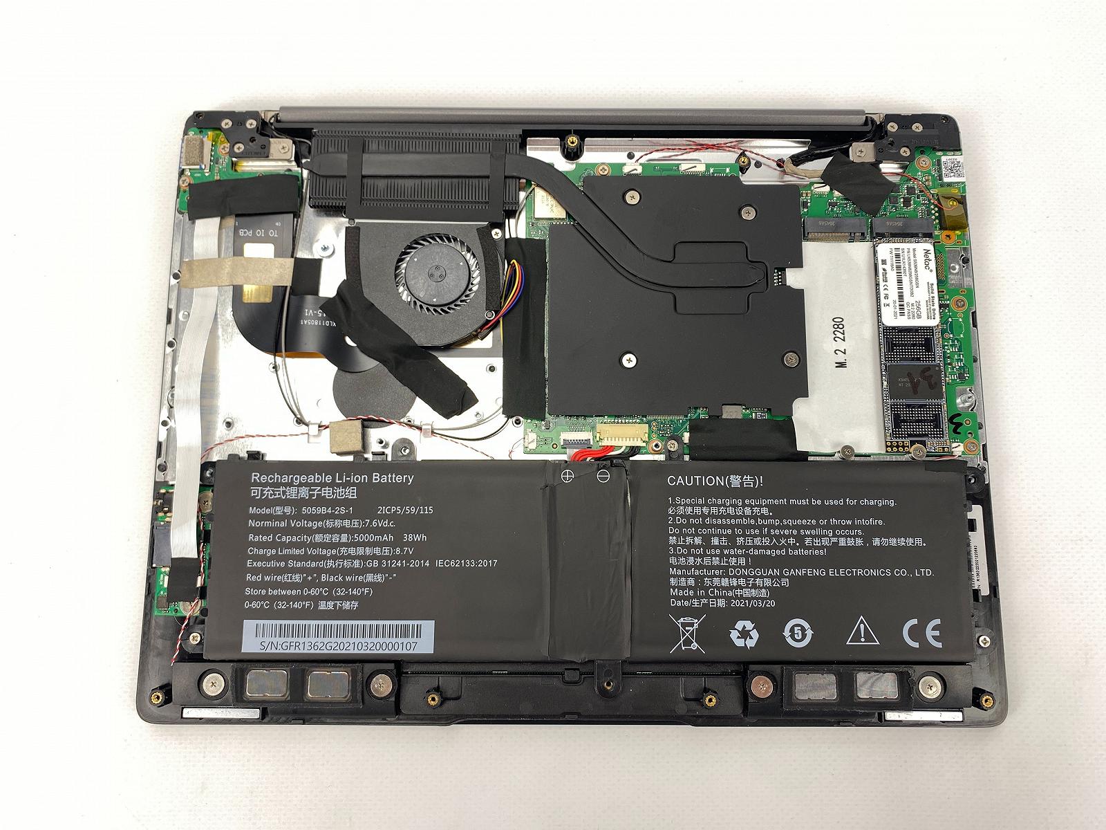 Ноутбук CHUWI Corebook Pro 13.3'' i3-6157U 8/256GB Умовно справний, потребує ремонту, фото №7