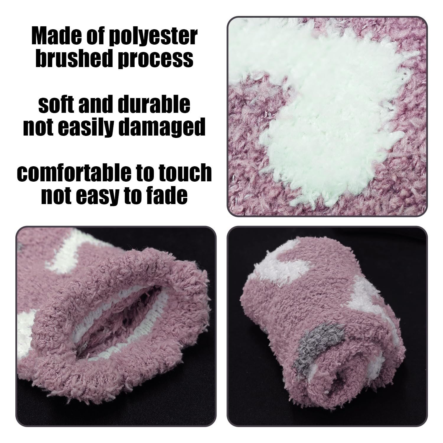 Шкарпетки з візерунком Love 5 пар, фото №3