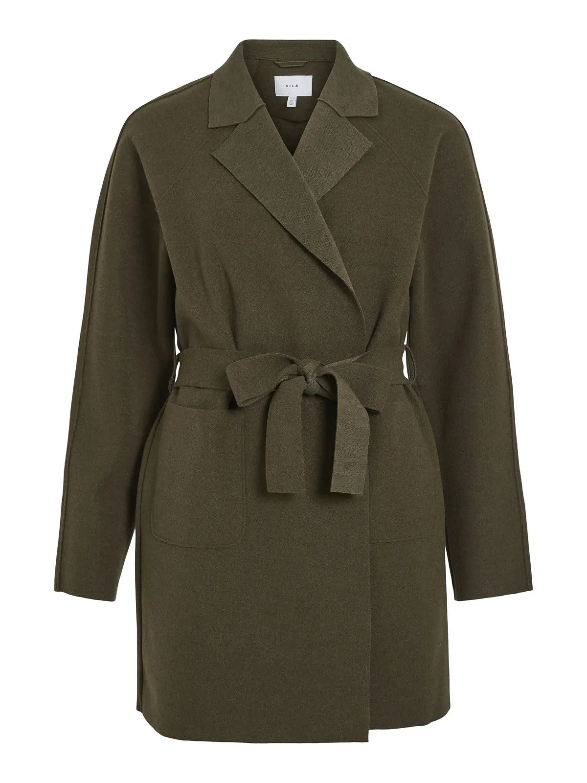 Пальто Vila с поясом, фото №1