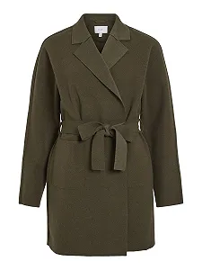 Пальто Vila с поясом - Фото 1