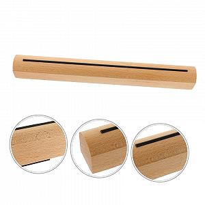 Підставка для ноутбука LABRIMP Дерев'яна, портативна, регульована по висоті, для офісу, дому, підходить для планшетів, ручна робота з бука, компактна synthetic.ua - Фото 1