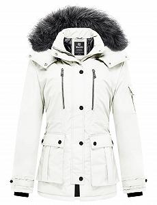 Женское зимнее хлопковое пальто Wantdo Классическая парка - Фото 1