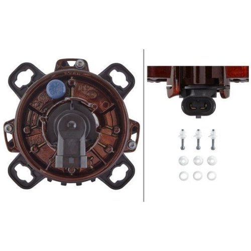 Фара HELLA 1BL 247 042-001 ліва для IVECO RENAULT SCANIA CLAAS, фото №2