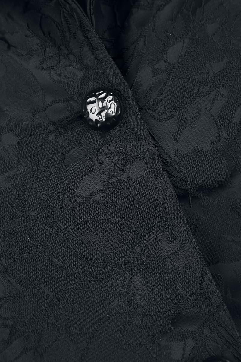 Пальто Gothicana by EMP Корсет з коміром-стійкою Чорний, фото №3