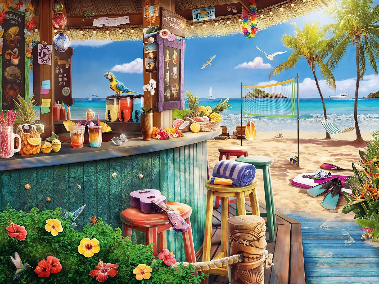 Пазл Ravensburger Beach Bar Breezes 1500 элементов, фото №1