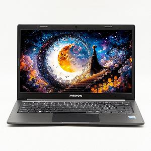 Ноутбук 14" Medion (Lenovo Group) Akoya E4252 Intel RAM 8 ГБ SSD 128 ГБ Intel Graphics Метал Ультрабук Win10 (4461) - Фото 1