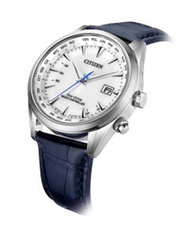 Чоловічий аналоговий годинник CITIZEN Classic CB0270-10A з шкіряним ремінцем, фото №4 Чоловічий аналоговий годинник CITIZEN Classic CB0270-10A з шкіряним ремінцем, фото №4