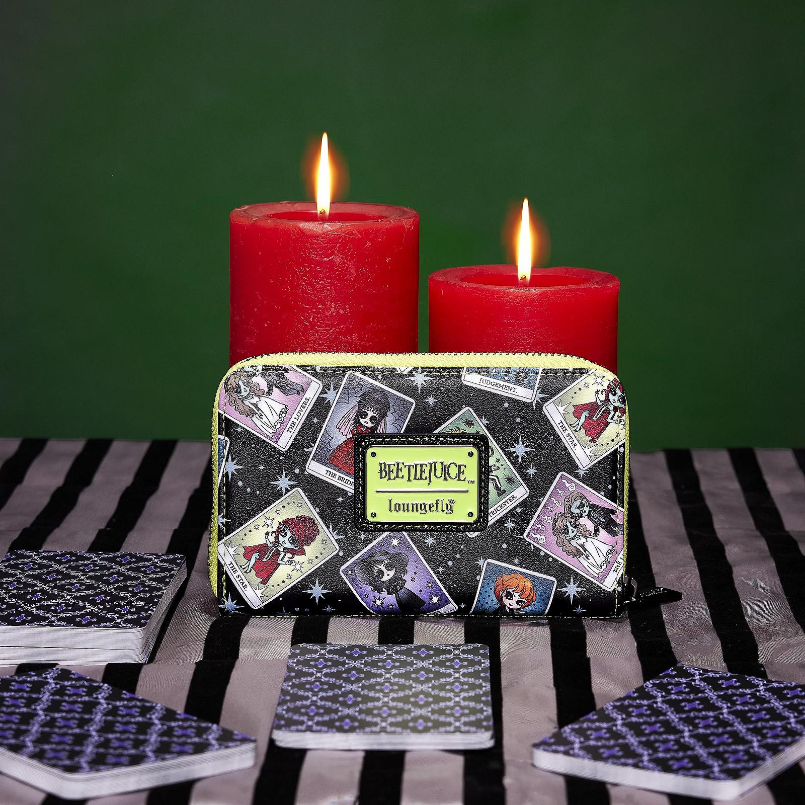 Гаманець Loungefly Warner Brothers Beetlejuice Tarot Card Amazon Exklusiv, фото №6