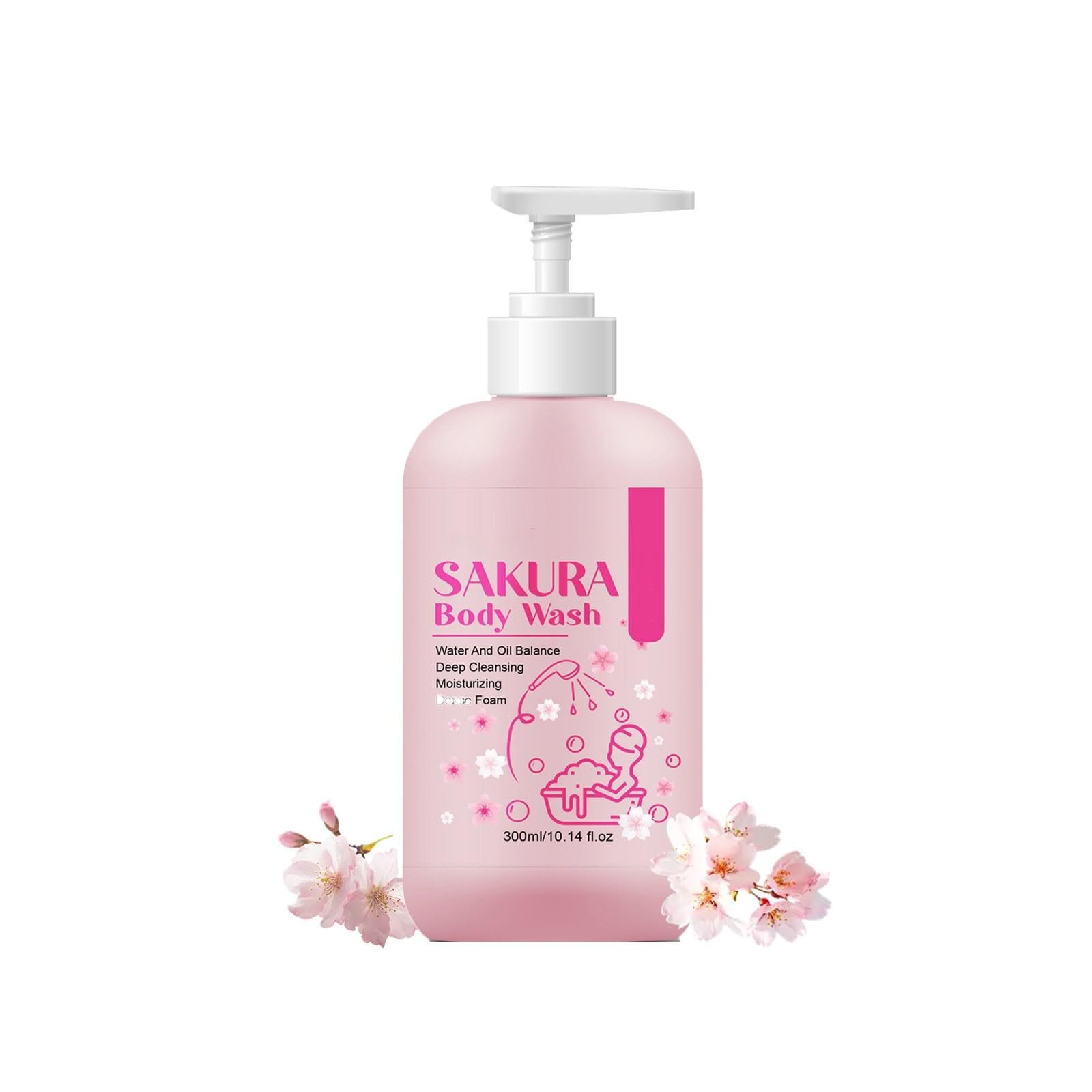 Гель для душу Cherry Blossom зволожувальний з екстрактом квітів вишні та кокосовою олією, фото №1