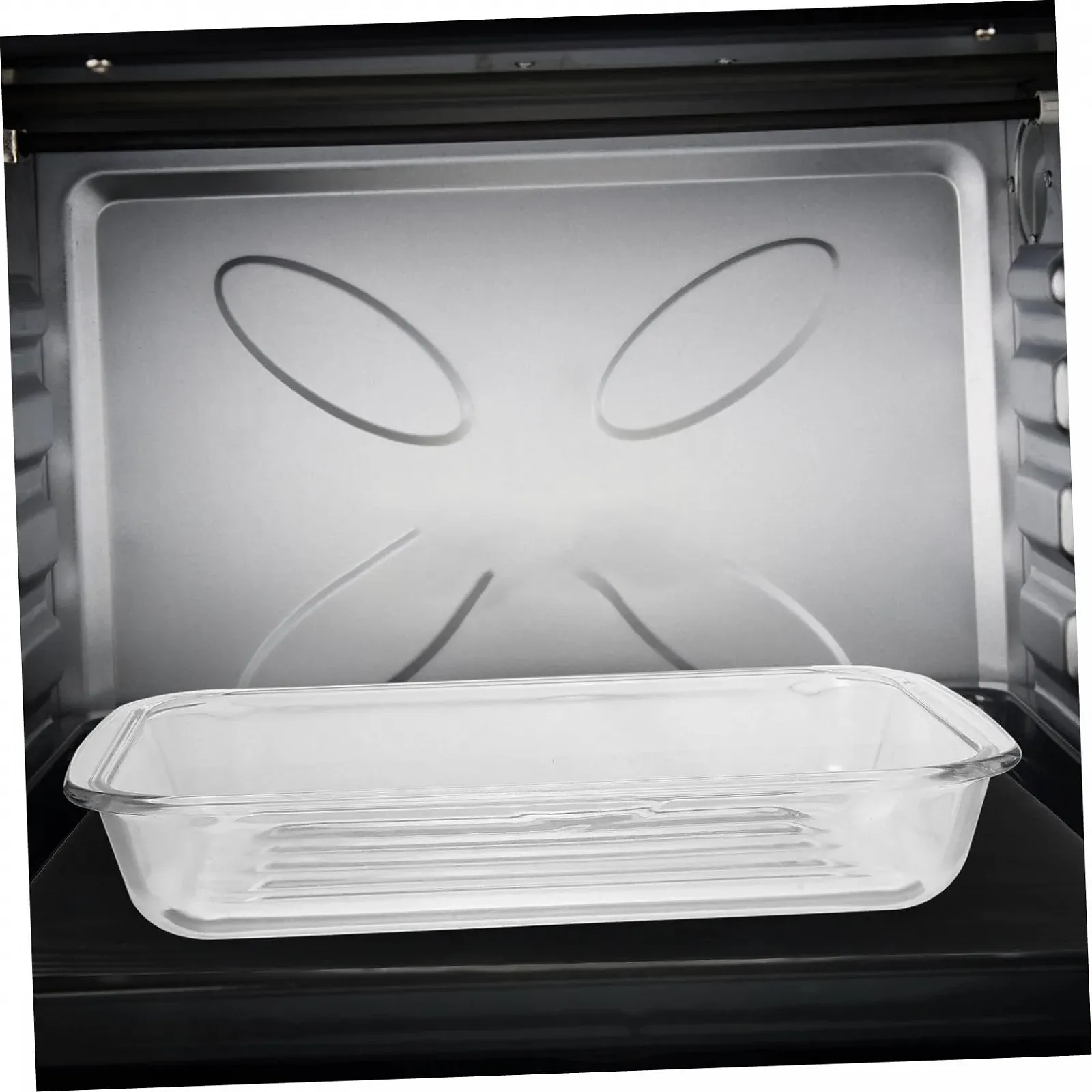 Форма для запекания Стеклянная Большая Термостойкая для микроволновой печи, фото №9